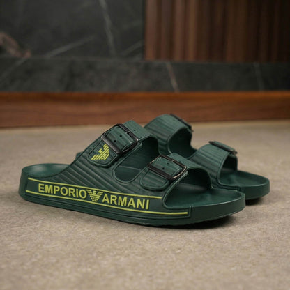 Claquette Double Strap Slides tk