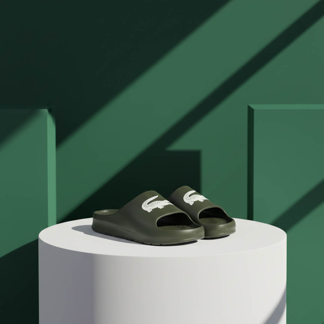Claquettes Lacoste Serve Slide tk