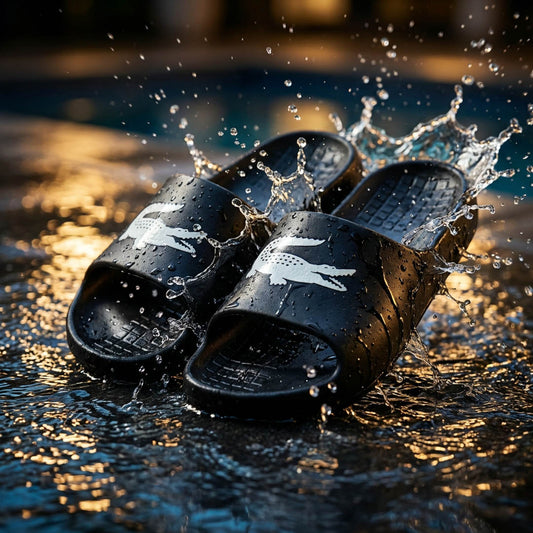 Claquettes Lacoste Serve Slide tk